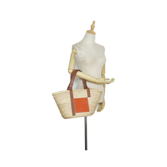 Pre Loved Loewe Raffia Basket Tote Bag in AB Condition - Picture 10 of 10